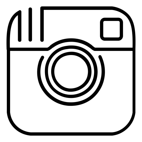 Black Instagram Logo PNG Photo