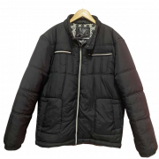 Black Puffer Jacket PNG Picture