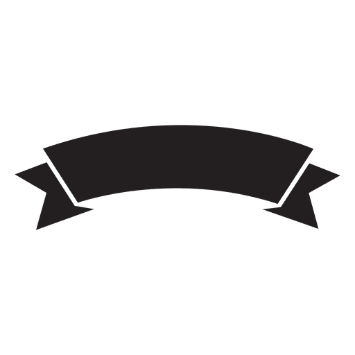 Black Ribbon PNG Image File
