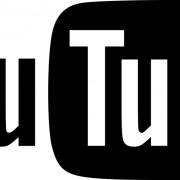 Black YouTube Logo PNG HD Image