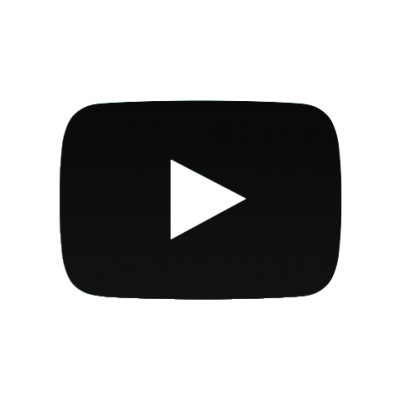 Black YouTube Logo PNG