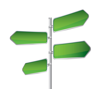 Blank Street Sign PNG Clipart