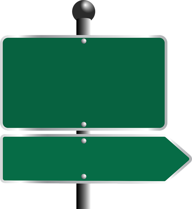 Blank Street Sign PNG Images