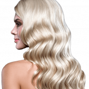Blonde Wig PNG Photo