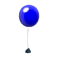 Blue Balloons PNG Cutout