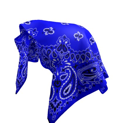 Blue Bandana PNG Image