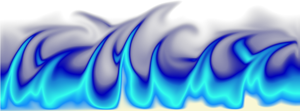 Blue Flames PNG Image HD
