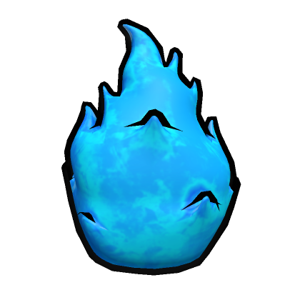 Blue Flames PNG Image