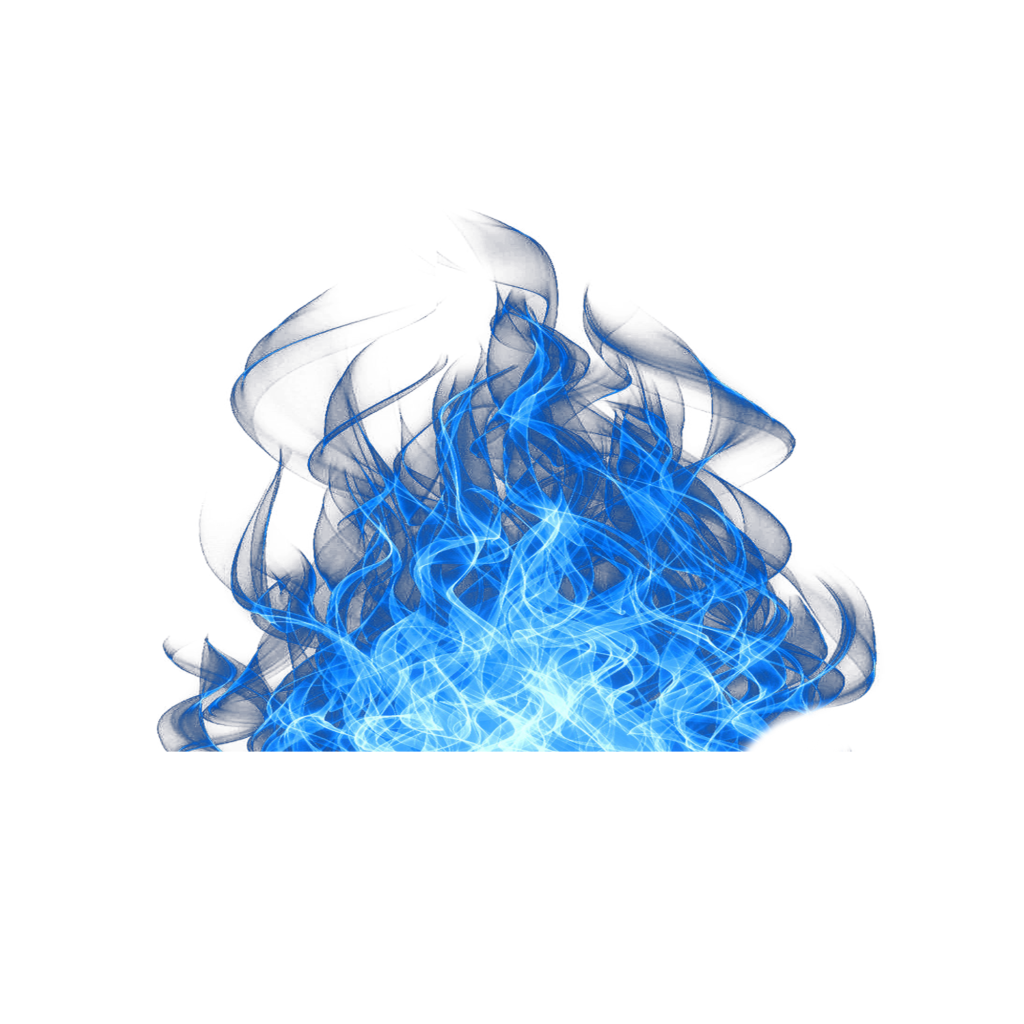 Blue Flames PNG Images