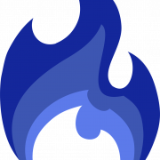 Blue Flames PNG Picture