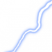 Blue Lightning PNG