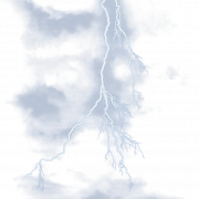Blue Lightning PNG Image HD
