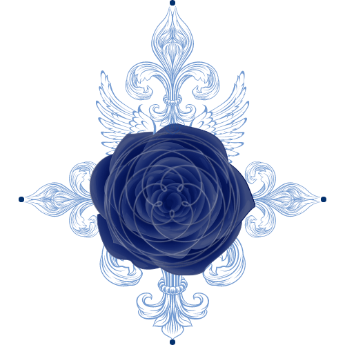 Blue Rose PNG Picture