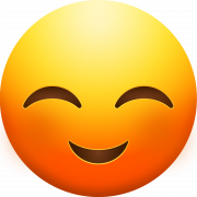 Blushing Emoji PNG Image File