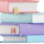 Book Stack PNG