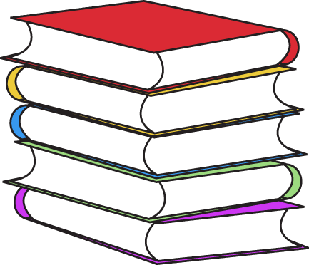 Book Stack PNG Image HD