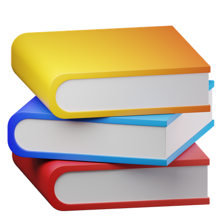 Book Stack PNG Image