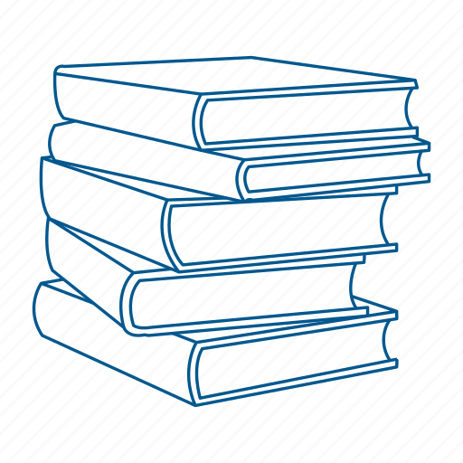 Book Stack PNG Picture