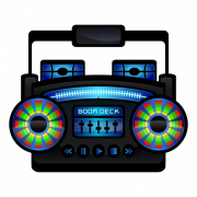 Boombox Background PNG