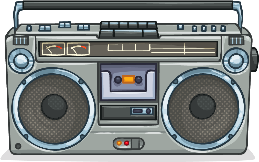 Boombox PNG Background