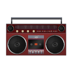 Boombox PNG File