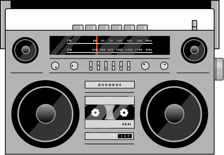 Boombox PNG Image