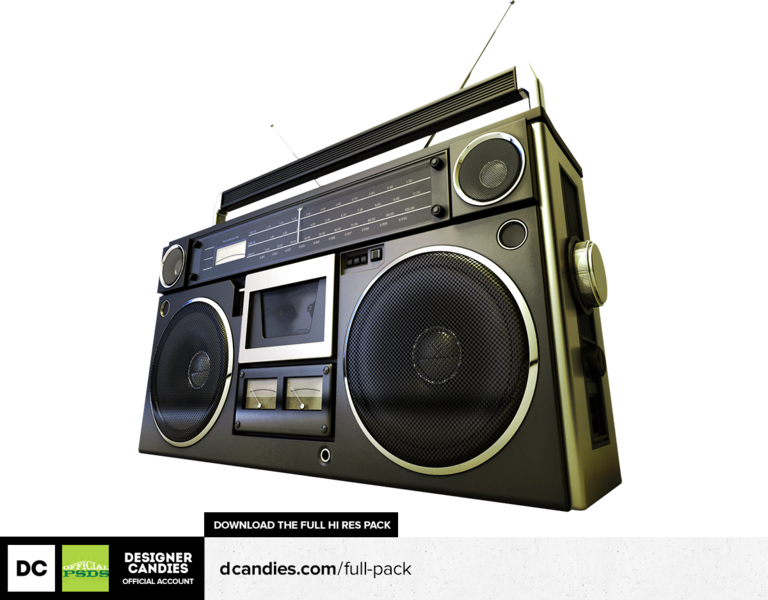 Boombox PNG Images HD
