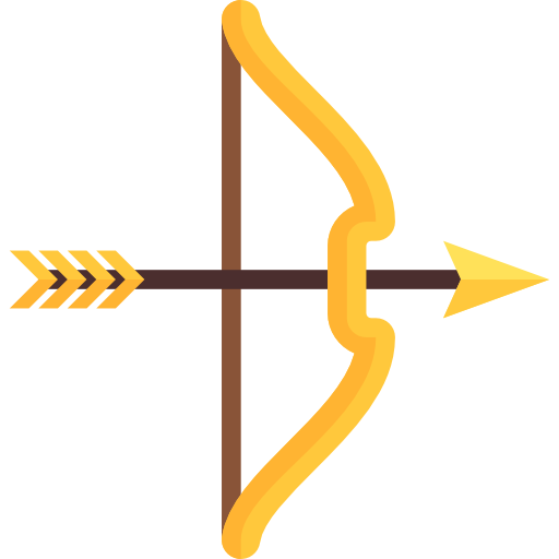 Bow Arrow PNG Cutout