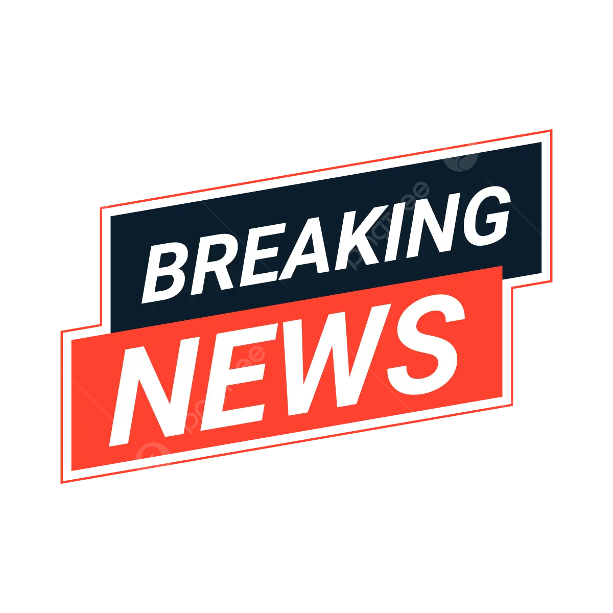 Breaking News Template PNG Cutout