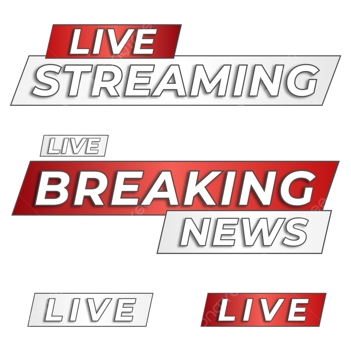 Breaking News Template PNG Images HD