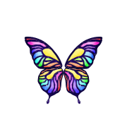 Butterfly Wings Background PNG