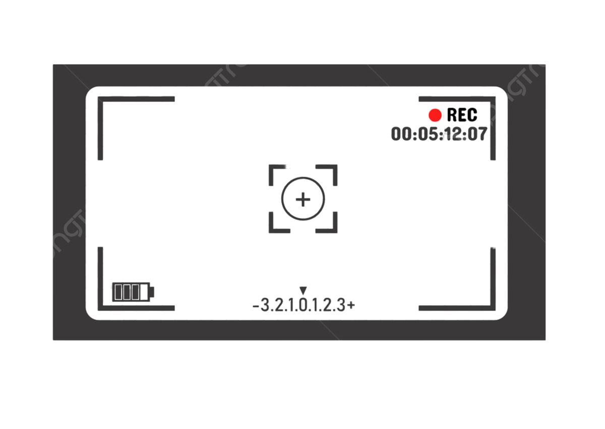 Camera Frame PNG Clipart