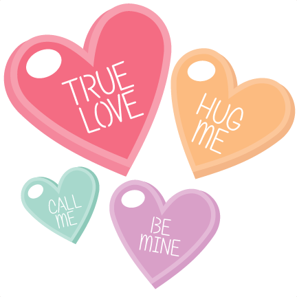 Candy Heart PNG Cutout