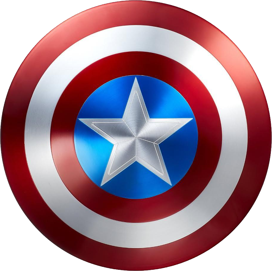 Captain America Logo PNG Clipart