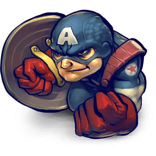 Captain America Logo PNG HD Image