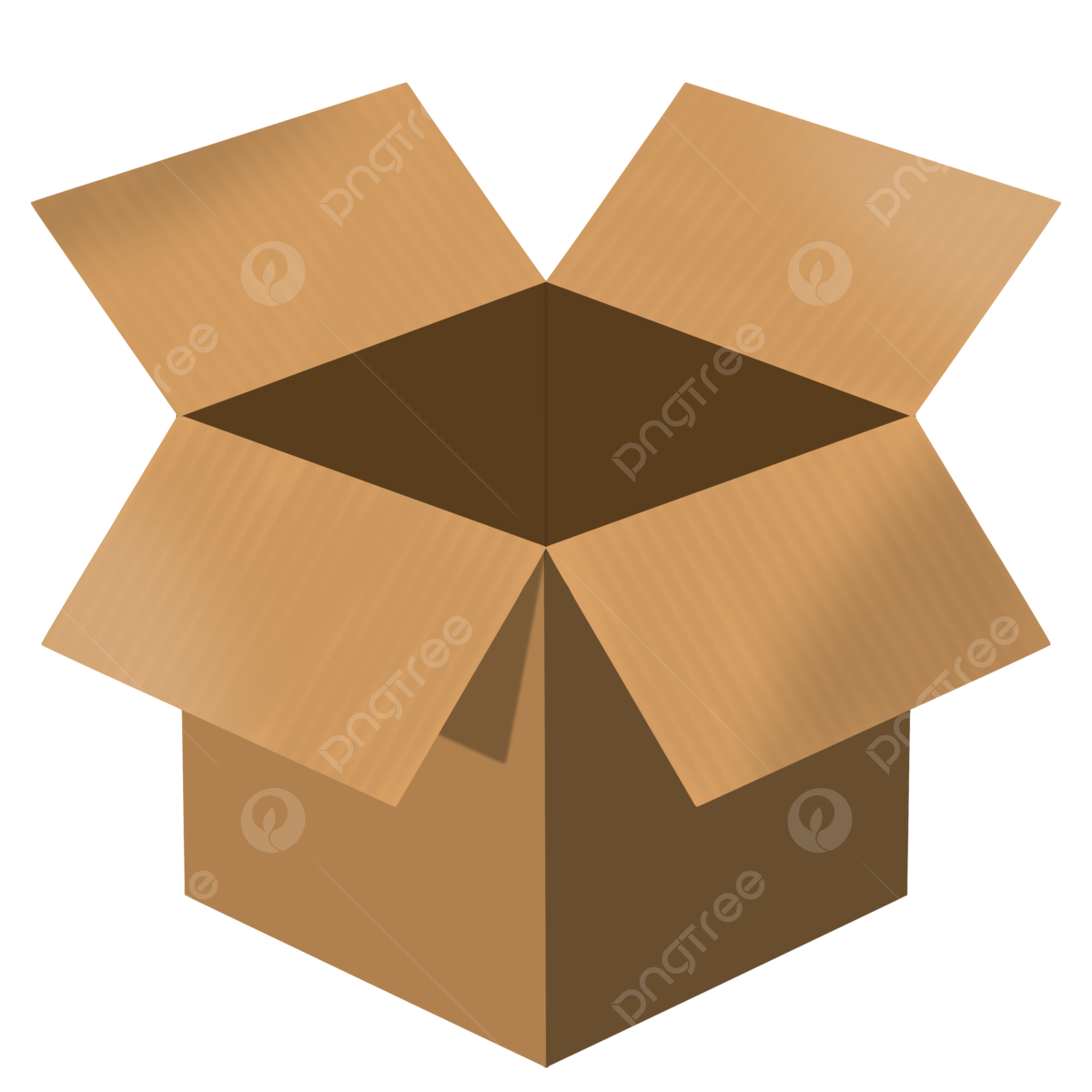 Cardboard Box PNG Photos