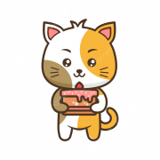 Cartoon Cat PNG Cutout