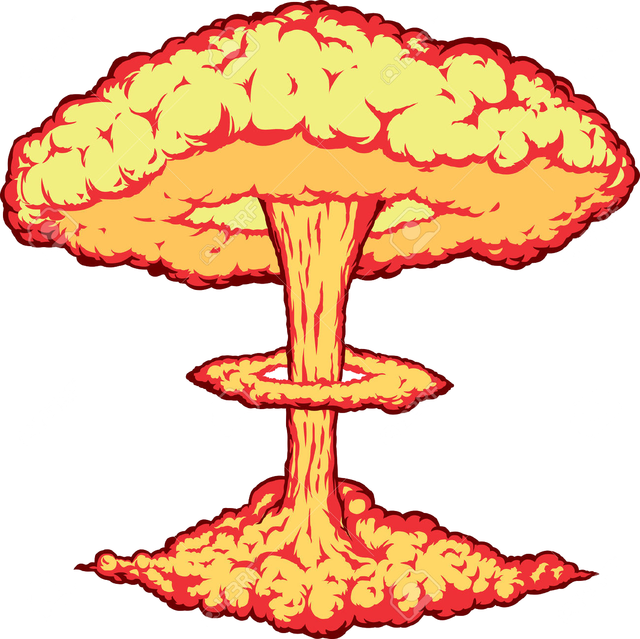 Cartoon Explosion PNG Clipart