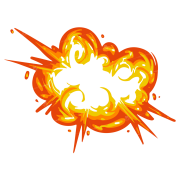 Cartoon Explosion PNG File