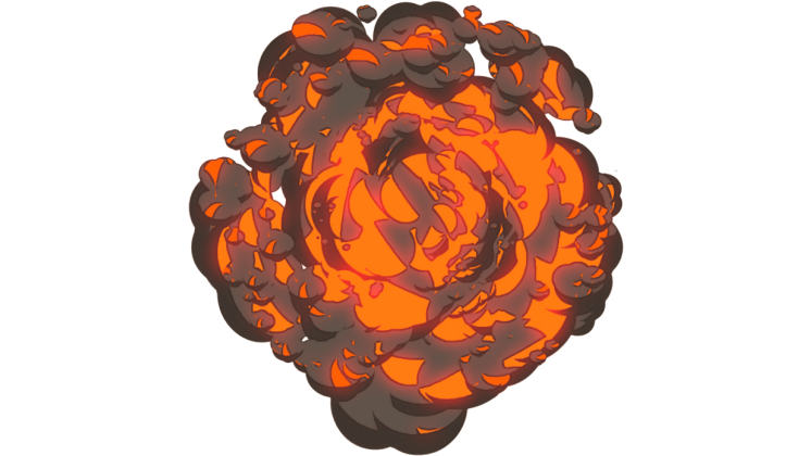 Cartoon Explosion PNG Images