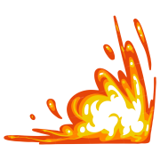 Cartoon Explosion PNG Photo