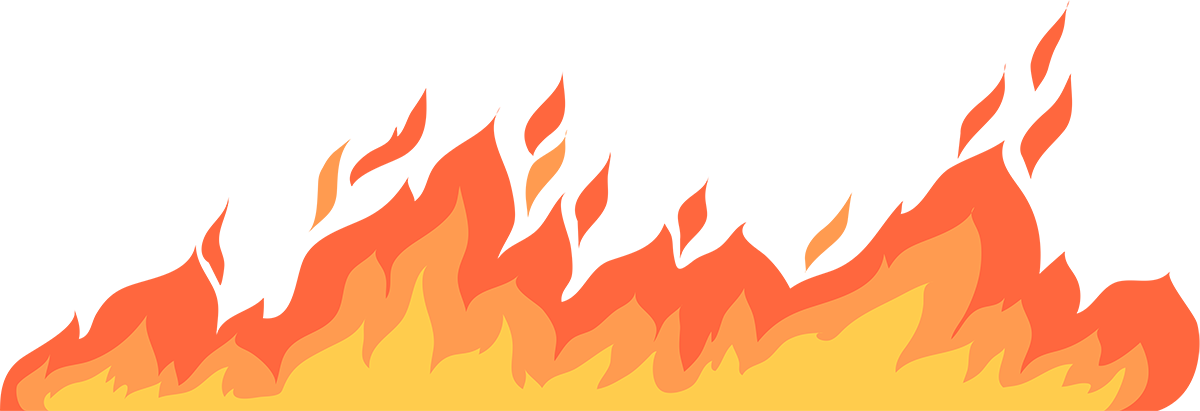 Cartoon Fire PNG Free Image