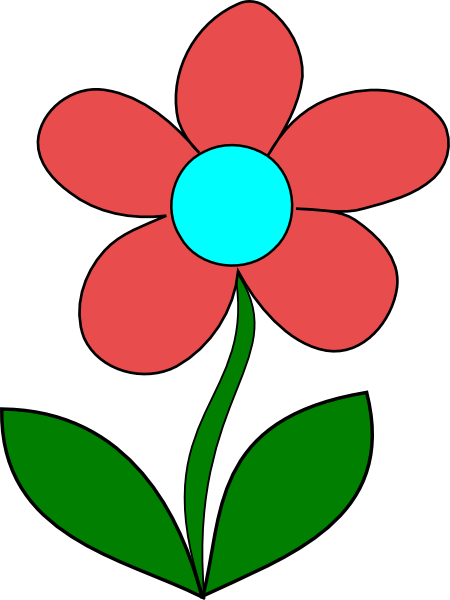Cartoon Flower Background PNG