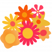 Cartoon Flower PNG Cutout