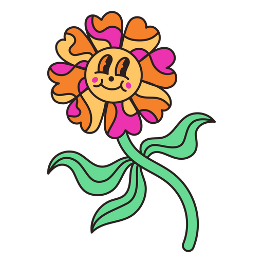 Cartoon Flower PNG Image File