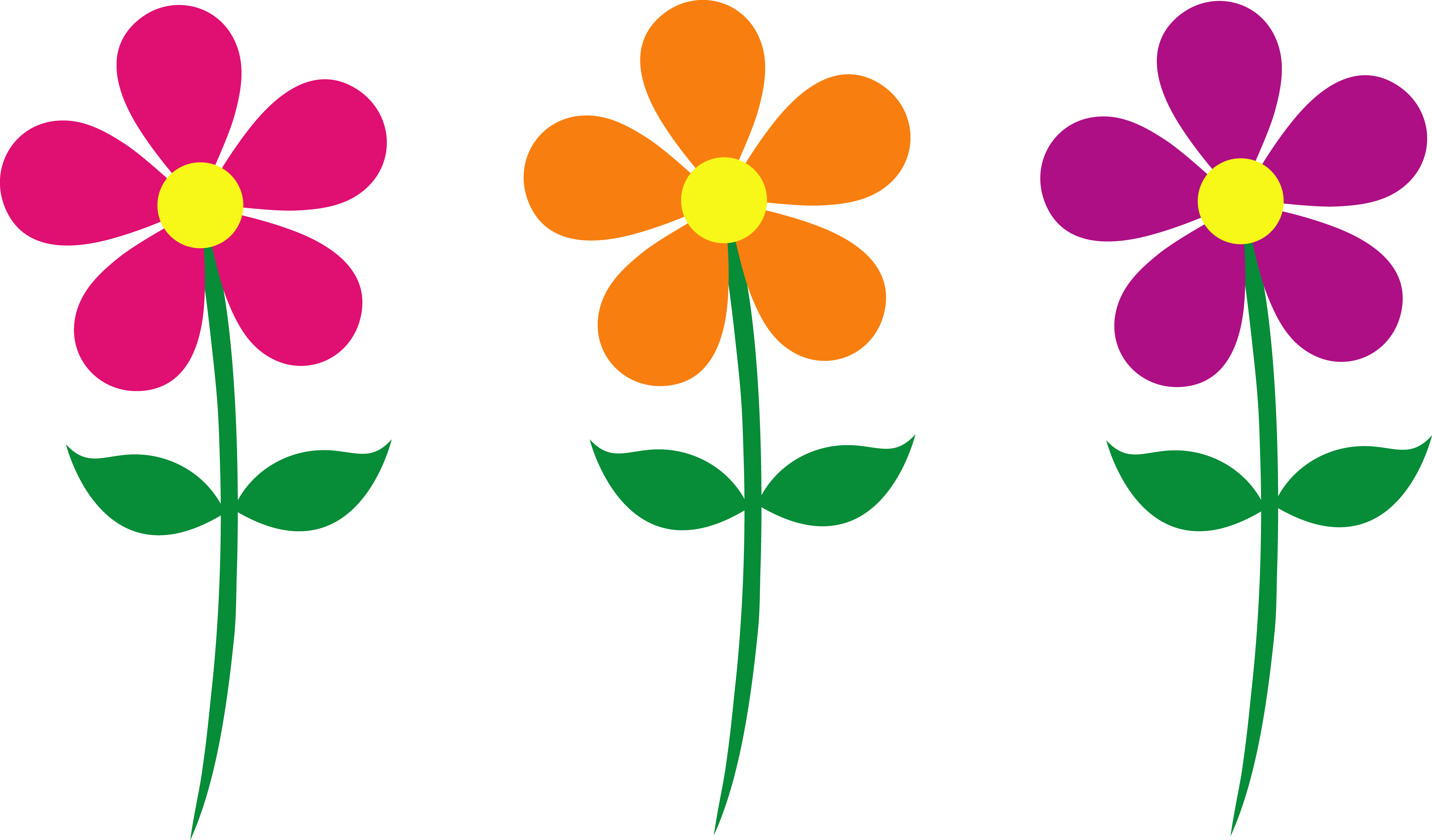 Cartoon Flower PNG Images HD