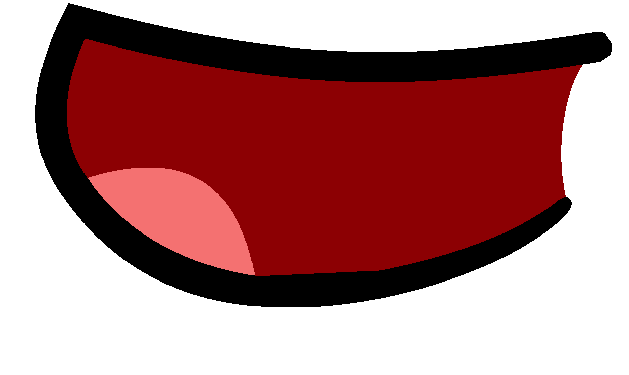 Cartoon Mouth PNG Cutout
