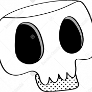 Cartoon Skull No Background