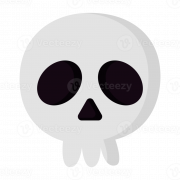 Cartoon Skull PNG Cutout