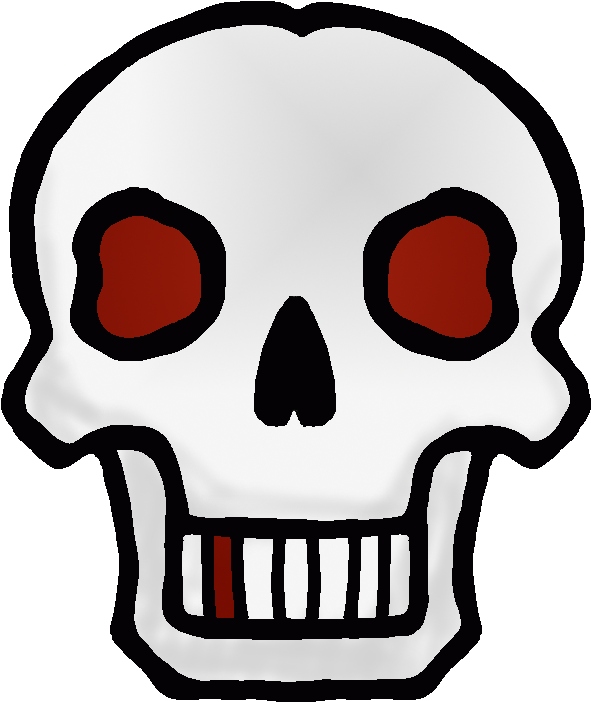 Cartoon Skull PNG Free Image